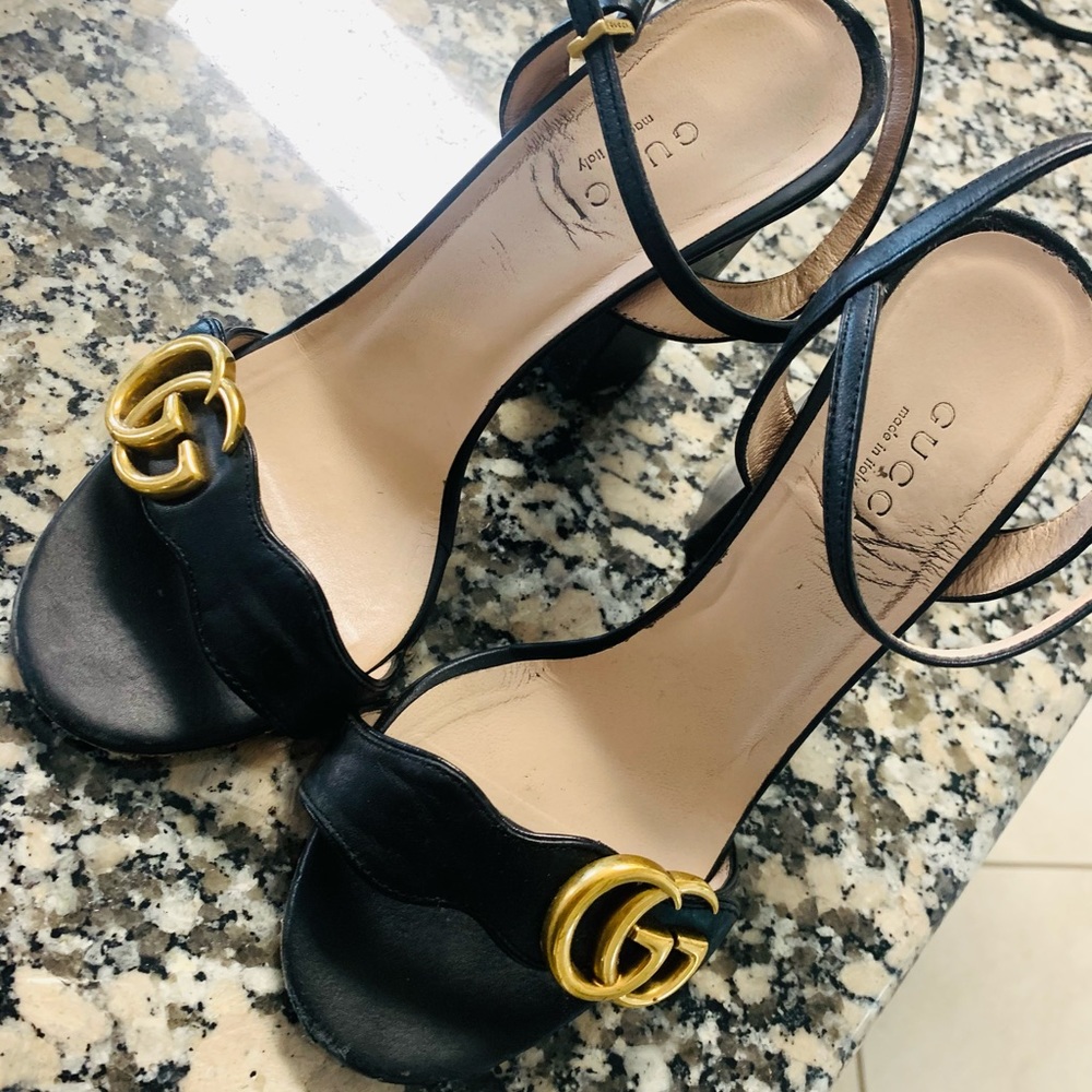 Gucci black heels